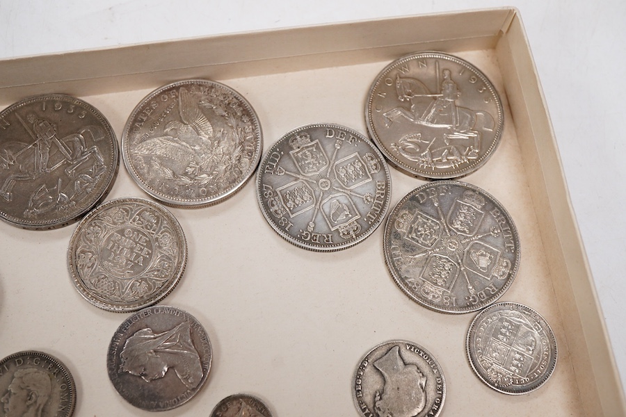 British, Commonwealth and USA silver coins